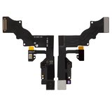 Шлейф для iPhone 6 Plus, з сенсором наближення, з мікрофоном, з камерою