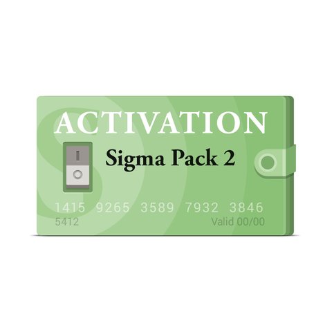 Активація Pack 2 для Sigma