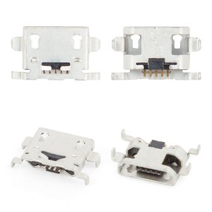 Конектор зарядки для мобільних телефонів, 5 pin, тип 13, micro USB тип B