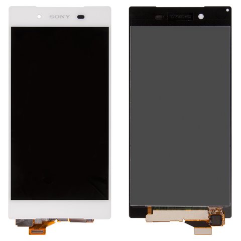 Дисплей для Sony E6603 Xperia Z5, E6653 Xperia Z5, E6683 Xperia Z5 Dual, белый, без рамки, High Copy