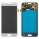 Дисплей для Samsung J500 Galaxy J5, белый, без рамки, High Copy, (OLED)