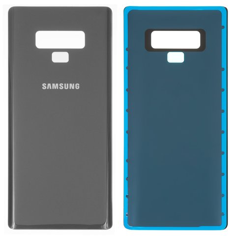 Задня панель корпуса для Samsung N960 Galaxy Note 9, сіра