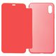 Чохол Baseus для iPhone XS Max, червоний, матовий, книжка, силікон, пластик, #WIAPIPH65-TS09