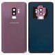 Задняя панель корпуса для Samsung G965F Galaxy S9 Plus, фиолетовая, со стеклом камеры, полная, Original (PRC), lilac purple