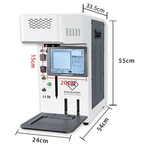 Лазерный сепаратор TBK 958B, для отклеивания рамки дисплея и задней крышки