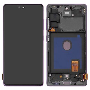 Дисплей для Samsung G780 Galaxy S20 FE, лавандовый, с рамкой, Original PRC 