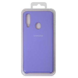 Чехол для Samsung A207 Galaxy A20s, фиолетовый, Original Soft Case, силикон, elegant purple 39 