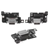 Шлейф для Xiaomi Poco F3, конектора зарядки, з мікрофоном, High Copy, плата зарядки