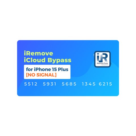 iRemove iCloud Bypass для iPhone 15 Plus[NO SIGNAL]