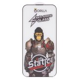 Захисне скло Gorilla для Apple iPhone 14 Pro Max, iPhone 15 Plus, iPhone 16 Plus, сумісне з чохлом, Full Glue, Anti-Static, чорний