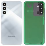 Задня панель корпуса для Samsung A155 Galaxy A15, A156 Galaxy A15 5G, синя, із склом камери, optimistic blue