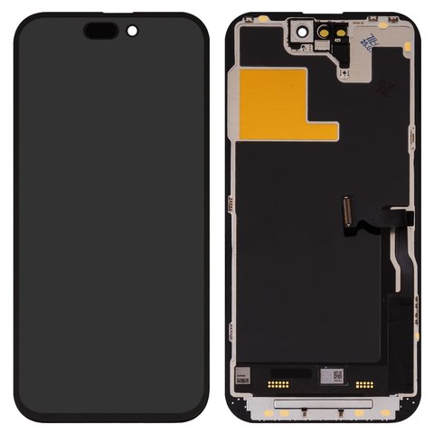 Дисплей для iPhone 14 Pro, черный, с рамкой, Copy, TFT , ZY, LTPS FHD