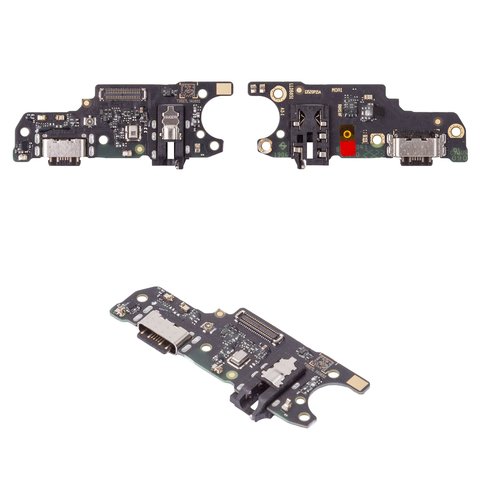 Шлейф для Xiaomi Redmi 15C 4G, Redmi 15C 5G, коннектора зарядки, с микрофоном, с компонентами, Original PRC , плата зарядки