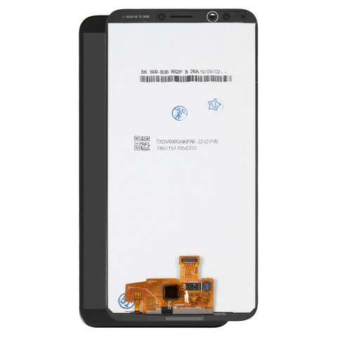 Pantalla LCD puede usarse con Huawei Honor 7C Pro 5,99", Y7 2018 , Y7 Prime 2018 , negro, sin marco, High Copy