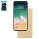 Case Nillkin Super Frosted Shield compatible with iPhone XS Max, (golden, with support, with logo hole, matt, plastic) #6902048164727