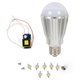 LED Light Bulb DIY Kit SQ-Q17 7 W (cold white, E27)