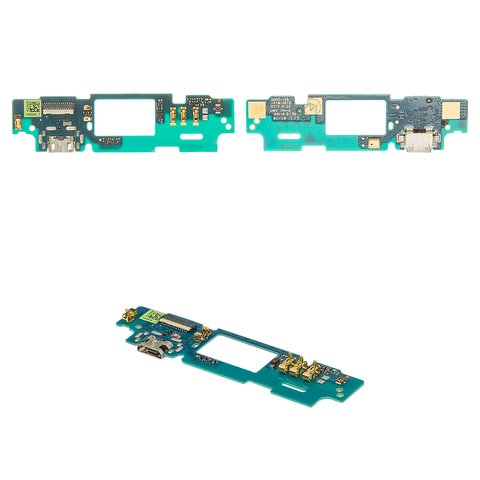 Flat Cable compatible with HTC Desire 530, charge connector, with components, charging board 