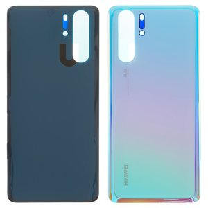 Panel trasero de carcasa puede usarse con Huawei P30 Pro, azul claro, breathing crystal