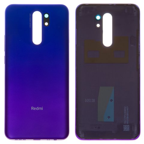 Housing Back Cover compatible with Xiaomi Redmi 9, purple, M2004J19G, M2004J19C 