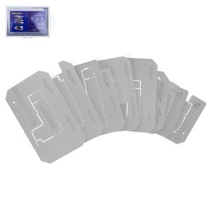 Conjunto para reballing BGA Mechanic iBGA 12 Pro, para reparar placas base, 10 in 1