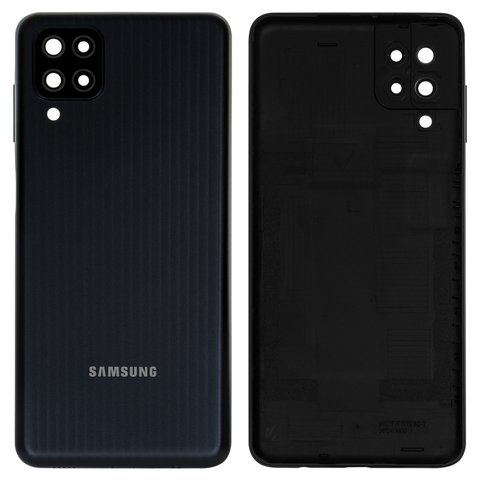 Housing Back Cover compatible with Samsung M127 Galaxy M12, black 