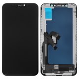 Дисплей для iPhone XS, черный, с рамкой, AAA, tianma (TFT)