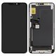 LCD compatible with iPhone 11 Pro Max, (black, with frame, AAA, (TFT), JK)