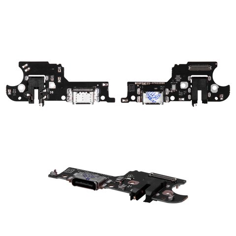 Cable flex puede usarse con Realme C25Y, del conector de carga, del conector de auriculares, con micrófono, placa del cargador