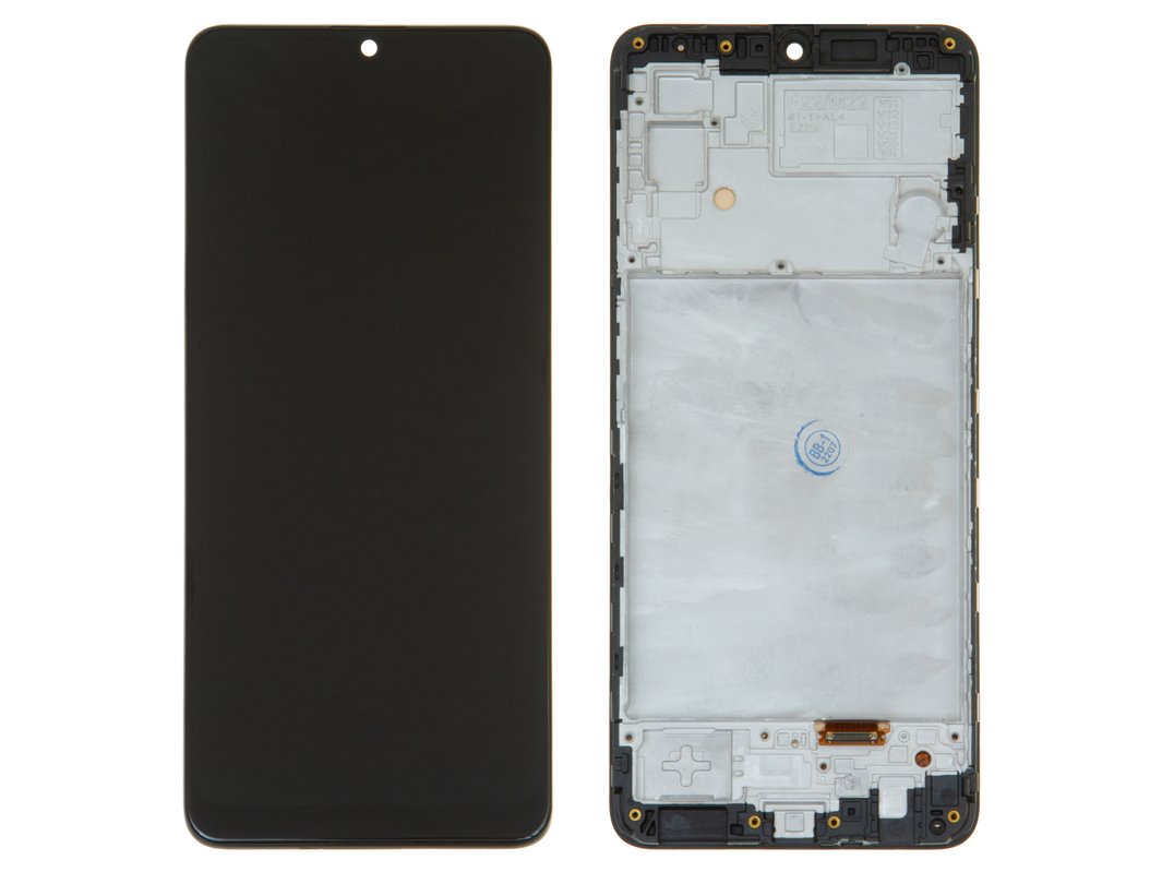 Дисплей для Samsung M225 Galaxy M22, черный, с рамкой, High Copy, (OLED) -  All Spares