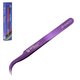 Pinzas para smd Mechanic AP-KING15, encorvado, 117 mm, morado
