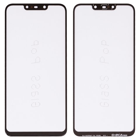 Vidrio de carcasa G+OCA PRO puede usarse con Huawei Nova 3i, P Smart Plus, con película OCA, negro