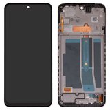 LCD compatible with Xiaomi Poco M4 Pro 4G, Redmi Note 11S, (black, with frame, Original (PRC))