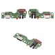 Cable flex puede usarse con Tecno Spark 10; Infinix Hot 30 Play NFC, Hot 30i (X669), del conector de carga, con componentes, High Copy, placa del cargador