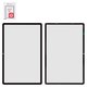 Housing Glass G+OCA PRO compatible with Samsung X710, X716 Galaxy Tab S9, (with OCA film, black)