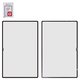 Housing Glass G+OCA PRO compatible with Samsung X900 Galaxy Tab S8 Ultra Wi-Fi, X906 Galaxy Tab S8 Ultra 5G, (with OCA film, black)