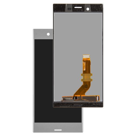 LCD compatible with Sony G8231 Xperia XZs, G8232 Xperia XZs Dual, silver, Original PRC