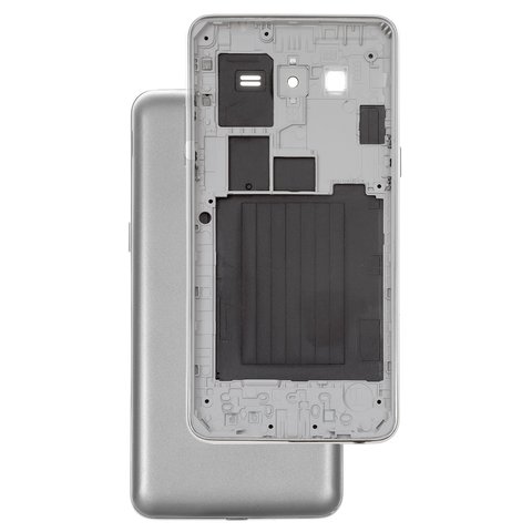 Housing compatible with Samsung G530H Galaxy Grand Prime, gray, dual sim 