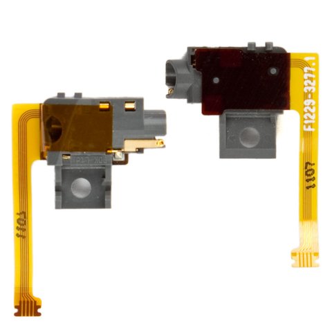 Handsfree Connector compatible with Sony Ericsson R800, Z1, with flat cable 