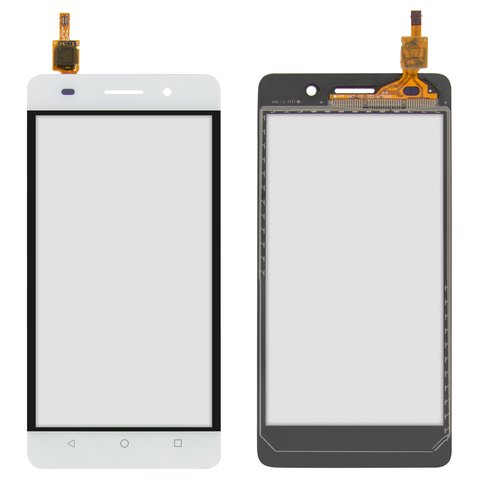 Touchscreen compatible with Huawei Honor 4C, white 