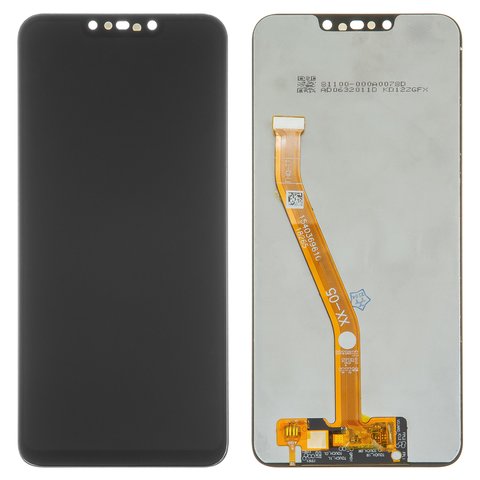 LCD compatible with Huawei Nova 3, black, without frame, High Copy 