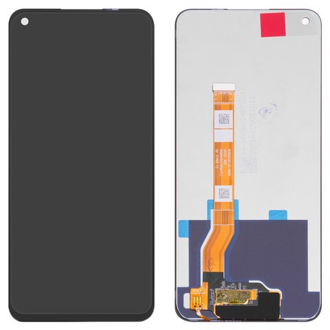 LCD compatible with Oppo A36, A76, black, without frame, Original PRC , CPH2375  #BV066G3M L01 MB00