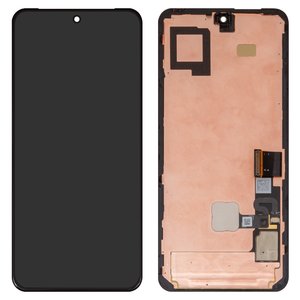 LCD compatible with Google Pixel 8, black, with frame, original change glass  , GKWS6, G9BQD, GA04851 US, GZPFO, GPJ41 