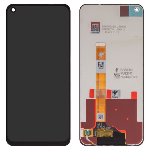 LCD compatible with Realme 6, 6i, 6s, 7 Global , black, without frame, FLYCDI, RMX2001, 540396362