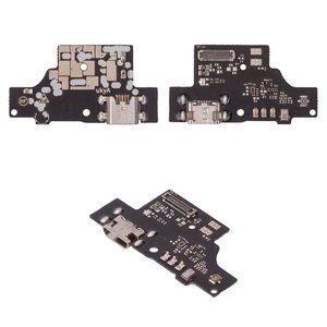 Flat Cable compatible with ZTE Blade A7 2019  , charge connector, with microphone, Copy, charging board 
