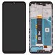 Дисплей для Motorola Moto G10 XT2127, Moto G20 XT2128, Moto G30 XT2129, черный, с рамкой, High Copy