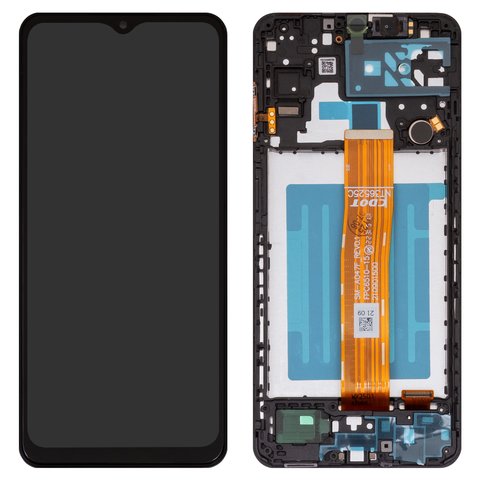 LCD compatible with Samsung A047 Galaxy A04s, A136 Galaxy A13 5G, black, with frame, Box , FPC6510 