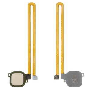 Cable flex puede usarse con Huawei Nova Plus, para escaner de huellas dactilares, dorado
