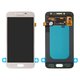 Pantalla LCD puede usarse con Samsung J250 Galaxy J2 (2018), J250 Galaxy J2 Pro (2018), dorado, sin marco, Original (PRC), original glass