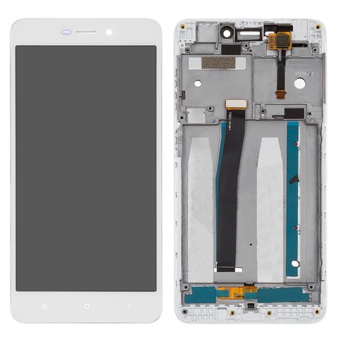 Pantalla LCD puede usarse con Xiaomi Redmi 4A, blanco, Original PRC , Self welded, 2016117