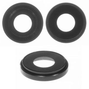 Vidrio de cámara puede usarse con iPhone XR, negro, con marcos